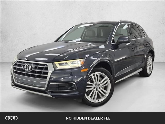 Moonlight Blue Metallic 2018 Audi Q5 SUV / Crossover All-Wheel Drive Automatic