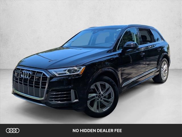 Waitomo Blue Metallic 2023 Audi Q7 quattro Premium Plus 55 TFSI SUV / Crossover All-Wheel Drive Automatic