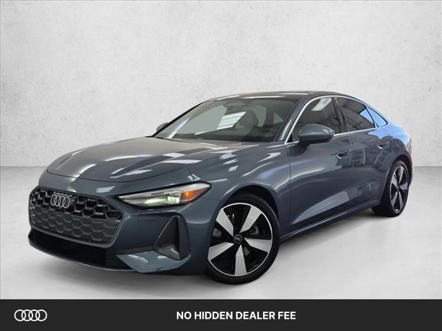 Horizon Blue Metallic 2025 Audi A5 Sedan All-Wheel Drive Automatic