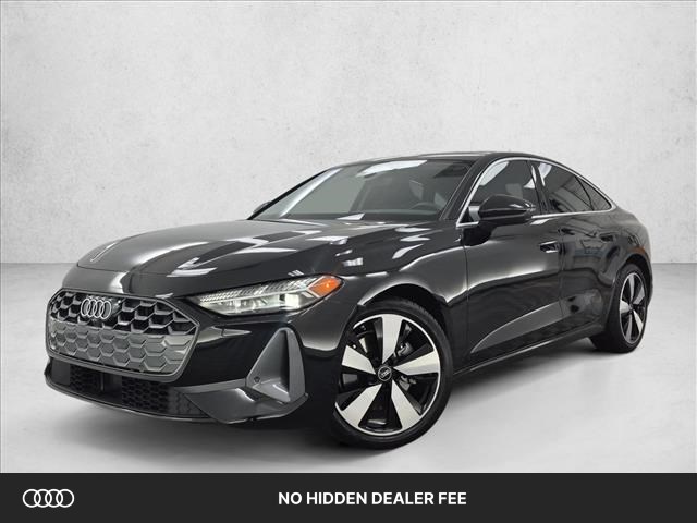 Mythos Black Metallic 2025 Audi A5 Sedan All-Wheel Drive Automatic