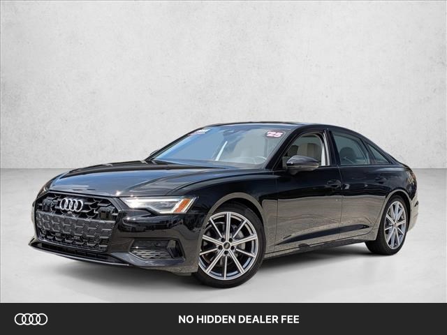 Brilliant Black 2025 Audi A6 Sedan All-Wheel Drive Automatic