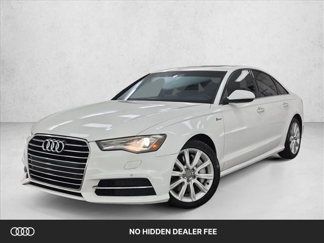 Glacier White Meta 2016 Audi A6 Sedan All-Wheel Drive Automatic