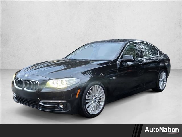 Jet Black 2015 BMW 5 Series 550i xDrive Sedan AWD Sedan All-Wheel Drive Automatic