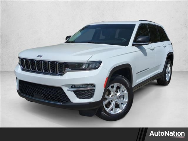 Bright White Clearcoat 2023 Jeep Grand Cherokee Limited RWD SUV / Crossover 4X2 8-Speed Automatic