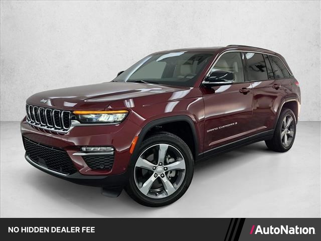 Velvet Red Pearlcoat 2024 Jeep Grand Cherokee SUV / Crossover Four-Wheel Drive 8-Speed Automatic