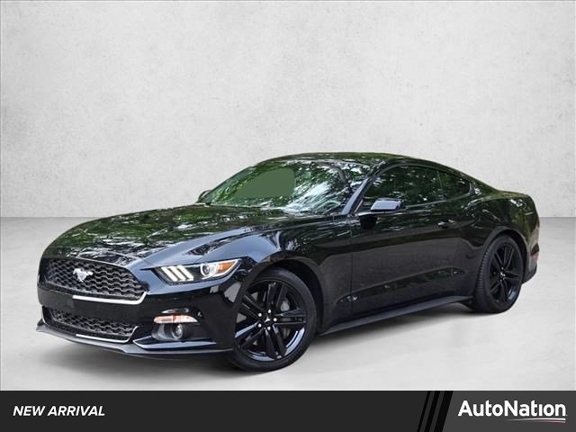 Shadow Black 2017 Ford Mustang EcoBoost Premium Coupe RWD Coupe Rear-Wheel Drive 6-Speed Automatic