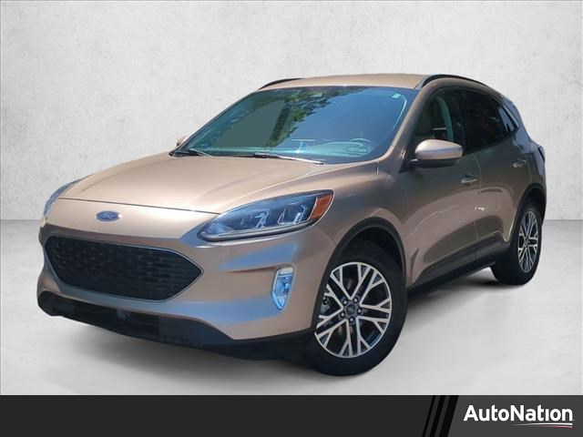 Desert Gold Metallic 2021 Ford Escape SEL FWD SUV / Crossover Front-Wheel Drive Automatic