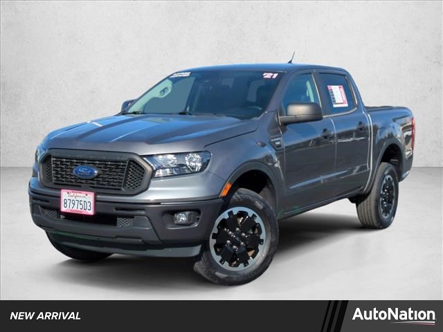 Carbonized Gray Metallic 2021 Ford Ranger XL SuperCrew RWD Pickup Truck 4X2 Automatic