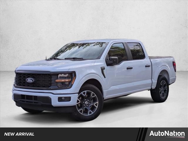 Oxford White 2024 Ford F-150 STX 4dr SuperCrew RWD Pickup Truck 4X2 Automatic