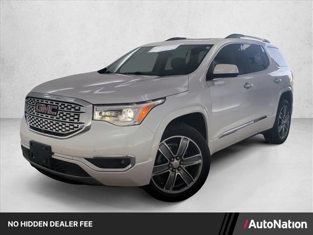 White Frost Tricoat 2019 GMC Acadia SUV / Crossover Four-Wheel Drive 6-Speed Automatic