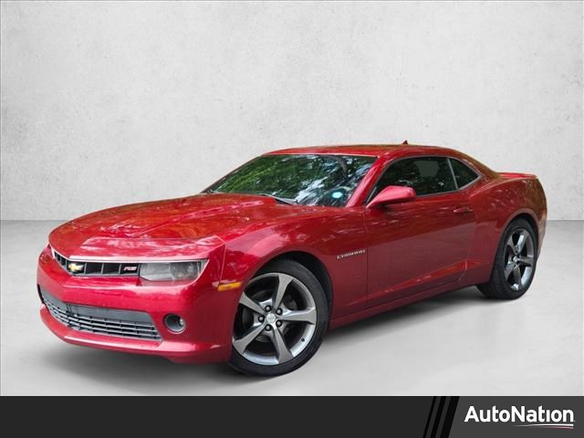 Red Rock Metallic 2014 Chevrolet Camaro 1LT Coupe RWD Coupe Rear-Wheel Drive 6-Speed Automatic