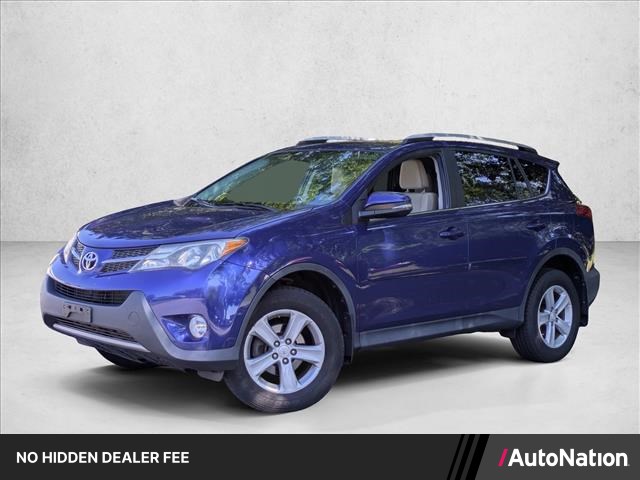 Blue Crush Metallic 2014 Toyota RAV4 XLE AWD SUV / Crossover All-Wheel Drive 6-Speed Automatic