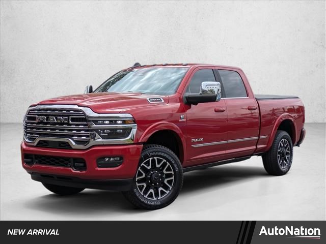 Molten Red Pearlcoat 2026 RAM 2500 Limited Crew Cab 4WD Pickup Truck Four-Wheel Drive 8-Speed Automatic