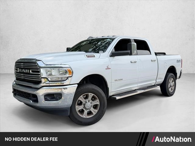 Bright White Clearcoat 2021 RAM 2500 Pickup Truck Four-Wheel Drive 6-Speed Automatic