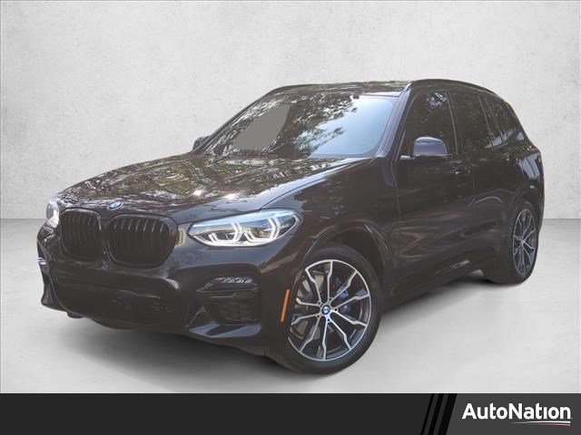 Black Sapphire Metallic 2021 BMW X3 M40i AWD SUV / Crossover All-Wheel Drive Automatic