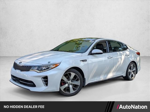 Snow White Pearl 2017 Kia Optima Sedan Front-Wheel Drive Automatic