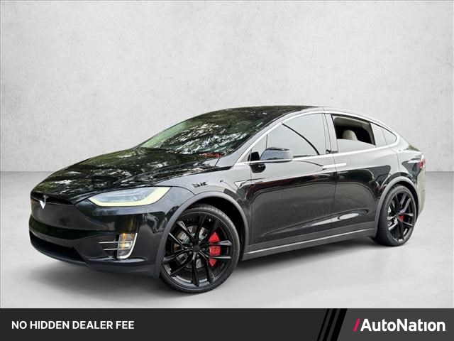 Black 2018 Tesla Model X SUV / Crossover All-Wheel Drive Automatic