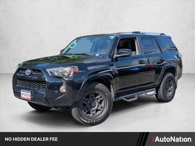 Midnight Black Metallic 2019 Toyota 4Runner SR5 SUV / Crossover 4X2 Automatic