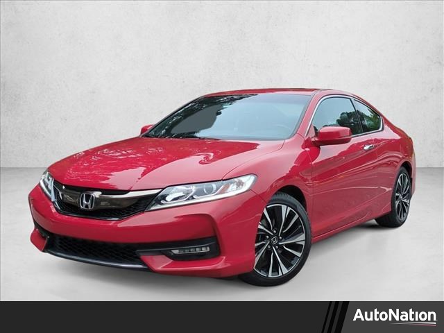 San Marino Red 2017 Honda Accord Coupe EX-L Coupe Front-Wheel Drive Automatic
