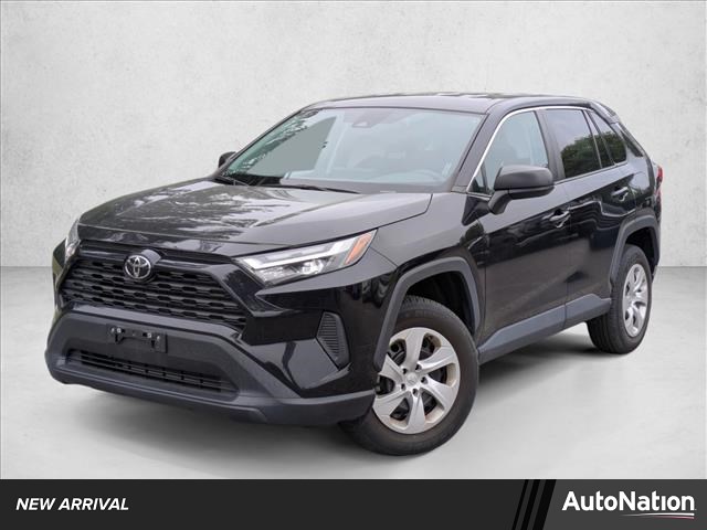 Midnight Black Metallic 2023 Toyota RAV4 LE AWD SUV / Crossover All-Wheel Drive Automatic