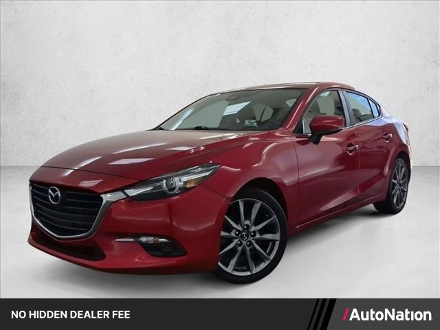 Soul Red Metallic 2018 Mazda MAZDA3 Sedan Front-Wheel Drive Automatic