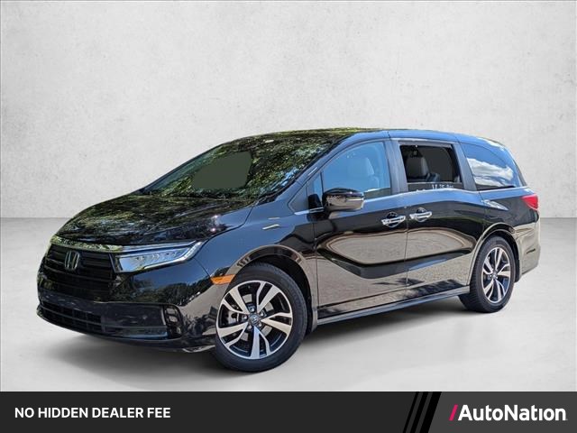 Black 2021 Honda Odyssey Minivan Front-Wheel Drive Automatic