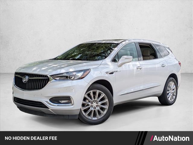 White Frost Tricoat 2018 Buick Enclave SUV / Crossover Front-Wheel Drive 9-Speed Automatic