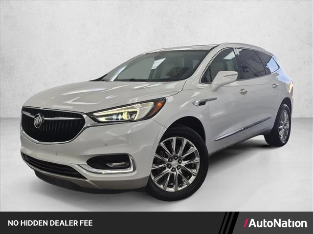 White Frost Tricoat 2018 Buick Enclave SUV / Crossover Front-Wheel Drive 9-Speed Automatic