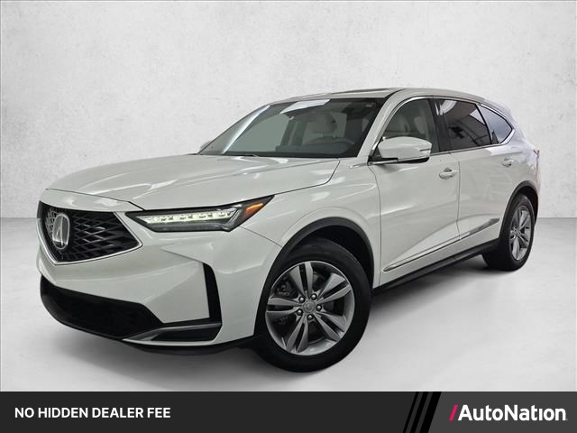 Gray (Platinum White Pea) 2025 Acura MDX SUV / Crossover Front-Wheel Drive Automatic