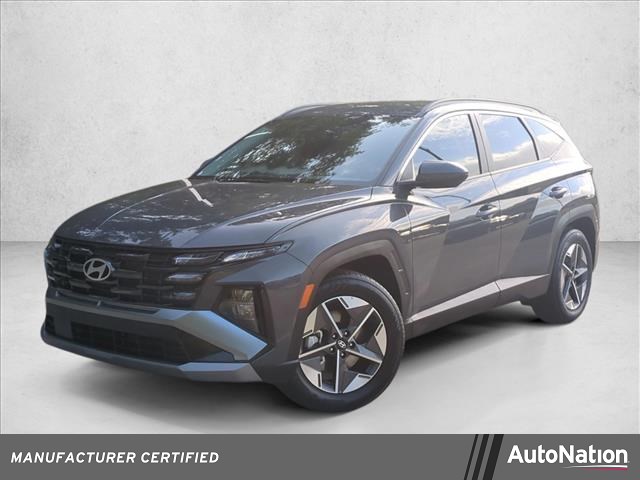 Ecotronic Gray 2025 Hyundai Tucson SEL FWD SUV / Crossover Front-Wheel Drive Automatic