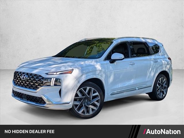 Serenity White Pearl 2023 Hyundai Santa Fe Calligraphy FWD SUV / Crossover Front-Wheel Drive Automatic