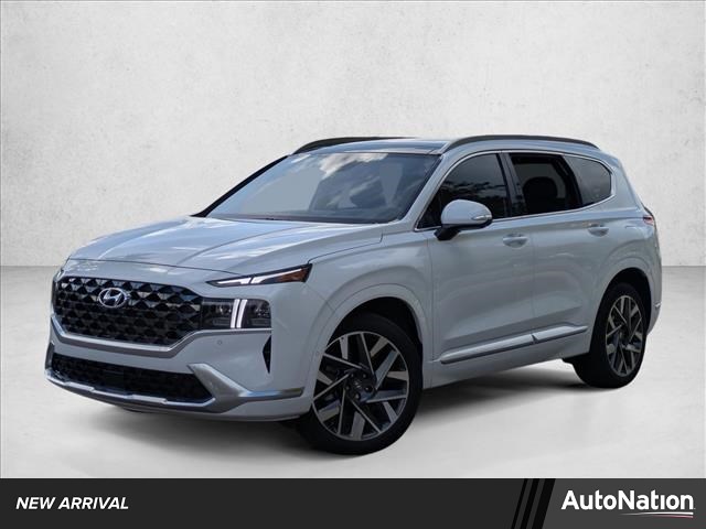 Serenity White Pearl 2023 Hyundai Santa Fe Calligraphy FWD SUV / Crossover Front-Wheel Drive Automatic