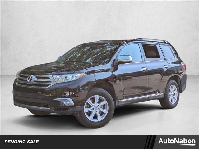 Black 2013 Toyota Highlander SE FWD SUV / Crossover Front-Wheel Drive Automatic