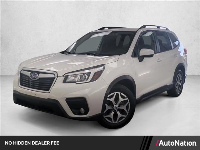 Crystal White Pearl 2019 Subaru Forester 2.5i Premium AWD SUV / Crossover All-Wheel Drive Automatic