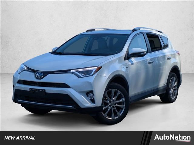 White (Blizzard Pearl) 2016 Toyota RAV4 Hybrid Limited AWD SUV / Crossover All-Wheel Drive Automatic
