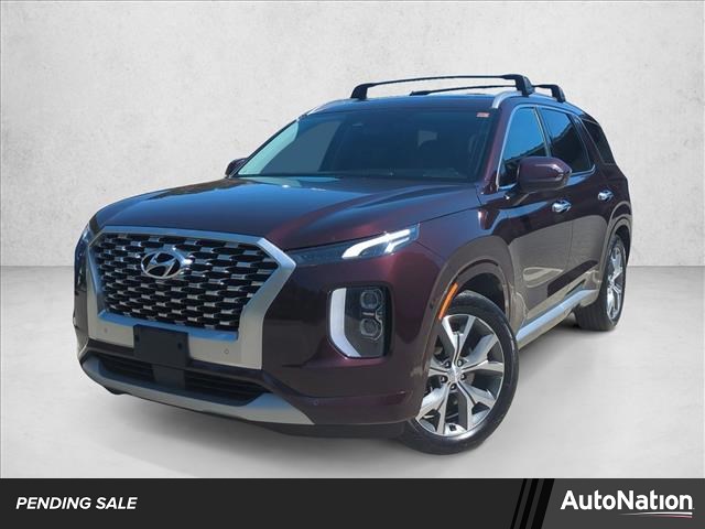 Red (Sierra Burgundy) 2022 Hyundai Palisade Limited FWD SUV / Crossover Front-Wheel Drive Automatic