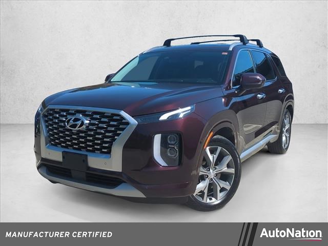 Red (Sierra Burgundy) 2022 Hyundai Palisade Limited FWD SUV / Crossover Front-Wheel Drive Automatic