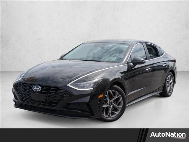 Onyx Black 2023 Hyundai Sonata SEL FWD Sedan Front-Wheel Drive Automatic