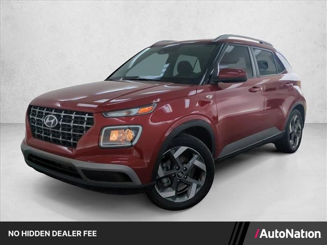 Ultimate Red 2025 Hyundai Venue SEL FWD SUV / Crossover Front-Wheel Drive Automatic