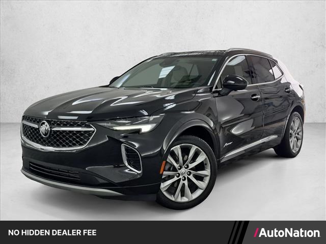 Black (Ebony Twilight Metallic) 2023 Buick Envision SUV / Crossover All-Wheel Drive 9-Speed Automatic
