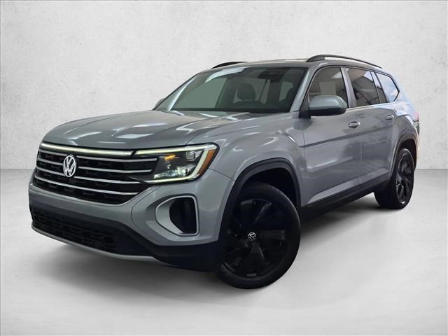 Silver Mist Metallic 2024 Volkswagen Atlas SUV / Crossover Front-Wheel Drive 8-Speed Automatic