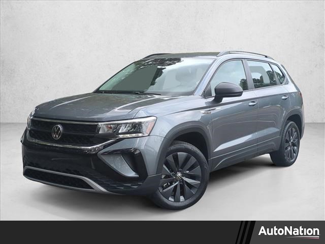 Platinum Gray Metallic 2023 Volkswagen Taos S FWD SUV / Crossover Front-Wheel Drive Automatic