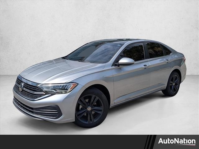 Platinum Gray Metallic 2023 Volkswagen Jetta 1.5T SE FWD Sedan Front-Wheel Drive 8-Speed Automatic
