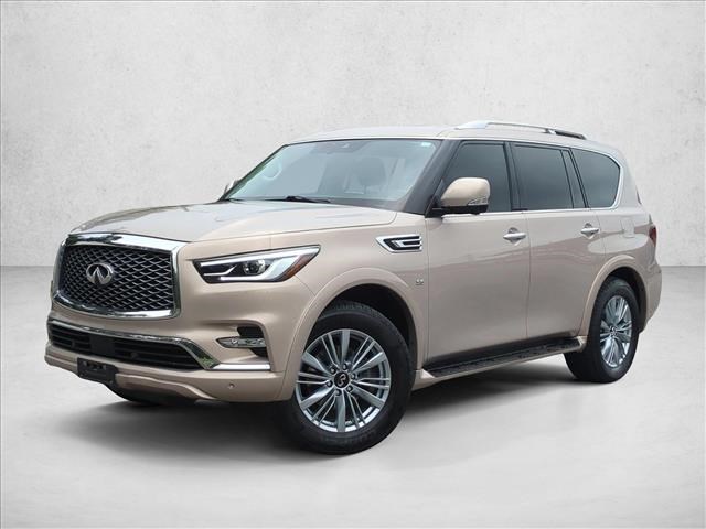 Champagne Quartz 2019 INFINITI QX80 SUV / Crossover Rear-Wheel Drive Automatic