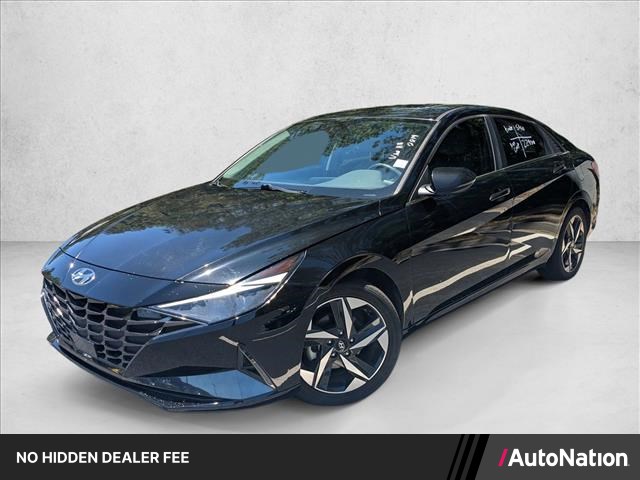 Onyx Black 2023 Hyundai Elantra Limited FWD Sedan Front-Wheel Drive Automatic