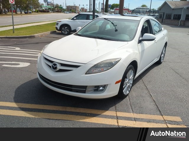 Performance White 2010 Mazda MAZDA6 i Touring Plus Sedan Front-Wheel Drive Automatic