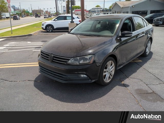 Black 2015 Volkswagen Jetta SEL Sedan Front-Wheel Drive 6-Speed Automatic