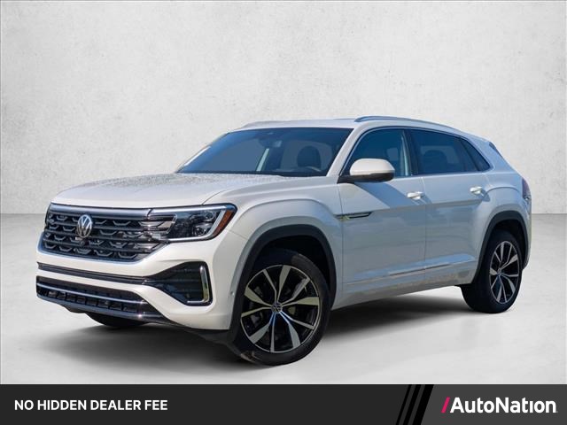 Opal White Pearl 2026 Volkswagen Atlas Cross Sport SEL Premium R-Line 4Motion SUV / Crossover All-Wheel Drive 8-Speed Automatic
