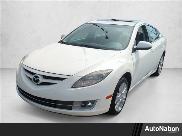 Performance White 2010 Mazda MAZDA6 i Touring Plus Sedan Front-Wheel Drive Automatic