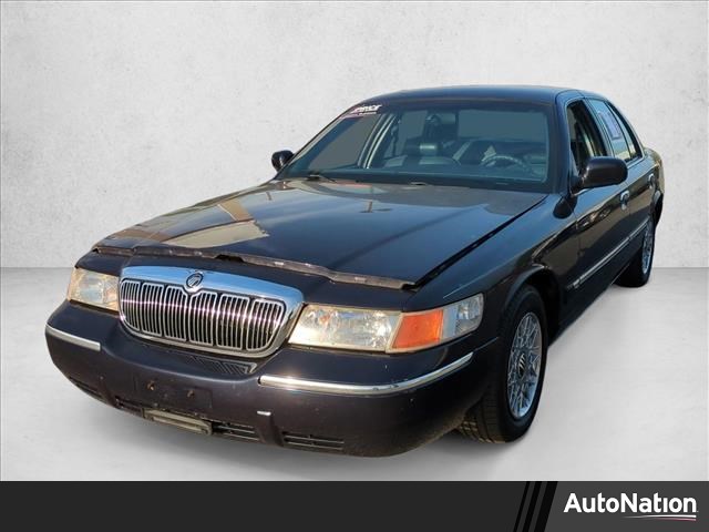 Deep Wedgewood Blu 2002 Mercury Grand Marquis GS Sedan Rear-Wheel Drive Automatic